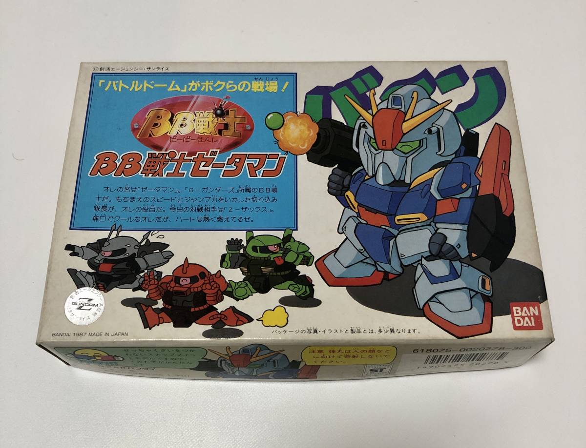 未組立品 バンダイ BB戦士 ゼータマン 拍卖