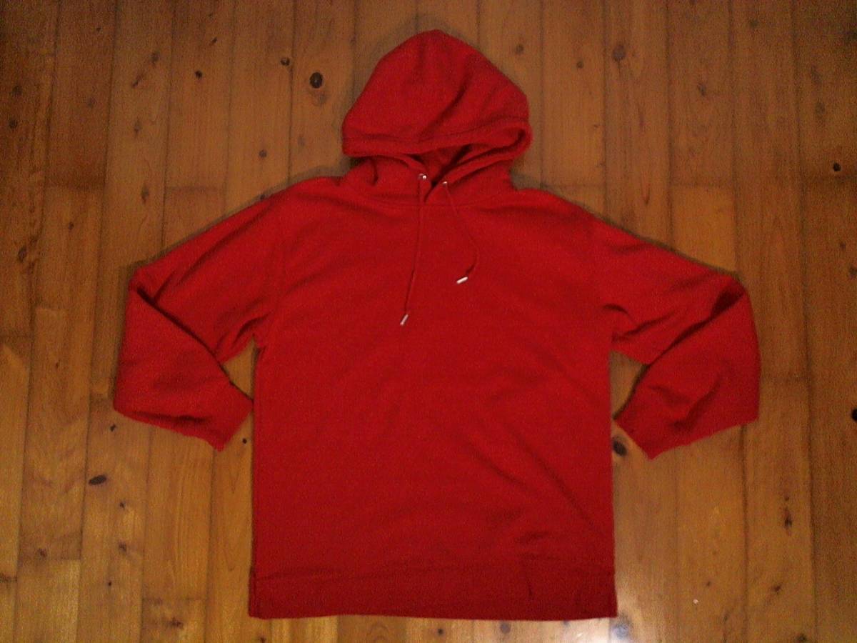 ★リアルスタンダード【Real Standard】スウェット プルオーバー パーカー パーカ トレーナー L 赤 レッド拍卖