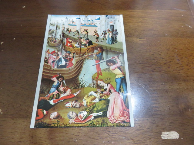 絵葉書(ベルギー・ウステンド)「聖ウルスラの伝説」拍卖