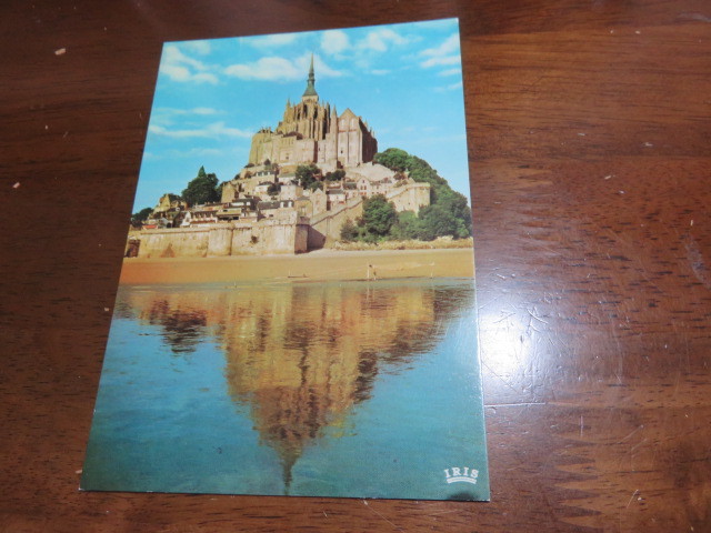 絵葉書「海に映るモンサンミシェル」美品の格安提供です。拍卖
