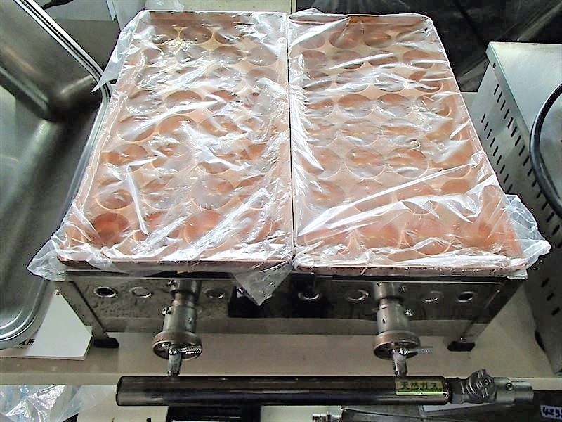 【新古品】 たこ焼き器 伊東金属 322SB 都市ガス 幅490×奥行482×高190mm (No.n016) 業務用 厨房機器拍卖