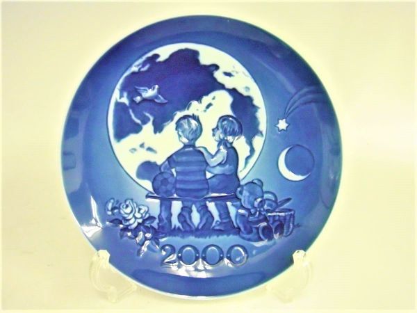 ROYAL COPENHAGEN(ロイヤルコペンハーゲン) ミレニアムプレート 2000年 950682L669-254bF 拍卖