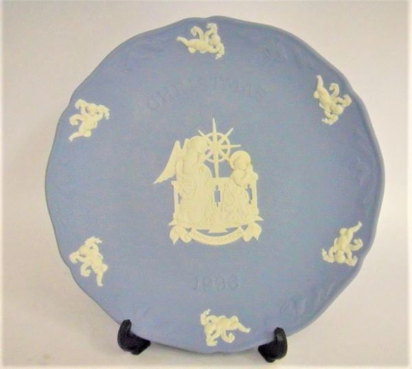 Wedgwood(ウエッジウッド) ジャスパー クリスマスプレート 1996年 【ANNUNCIATION】 950678L669-254bF 拍卖