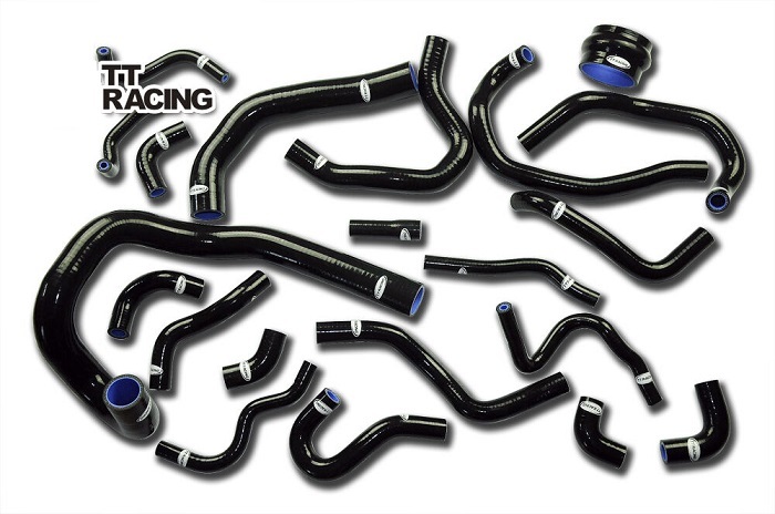 特価 高品質 トヨタ 70スープラ 7MG ラジエターホース ヒーターホース シリコンホース 21ピース ブラック拍卖