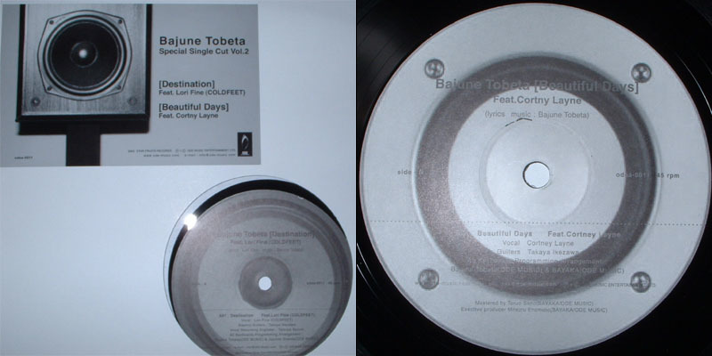 Bajune Tobeta Destination / Beautiful days 12inch Lori Fine C. Layne Ode Music 2005?拍卖