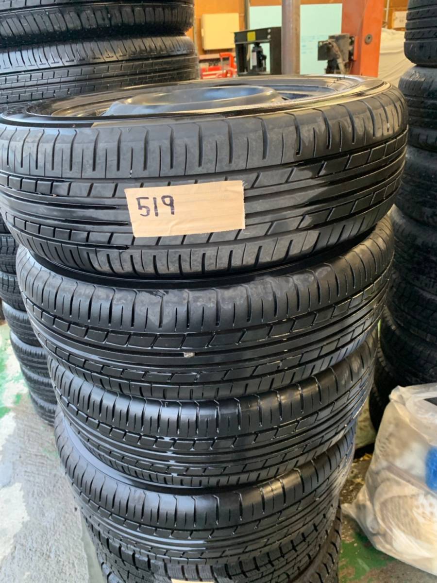 Y519 175/65R15 yokohama 2019年 PCD100 4H 5J FIELDER フィールダー NZE164 4本セット拍卖