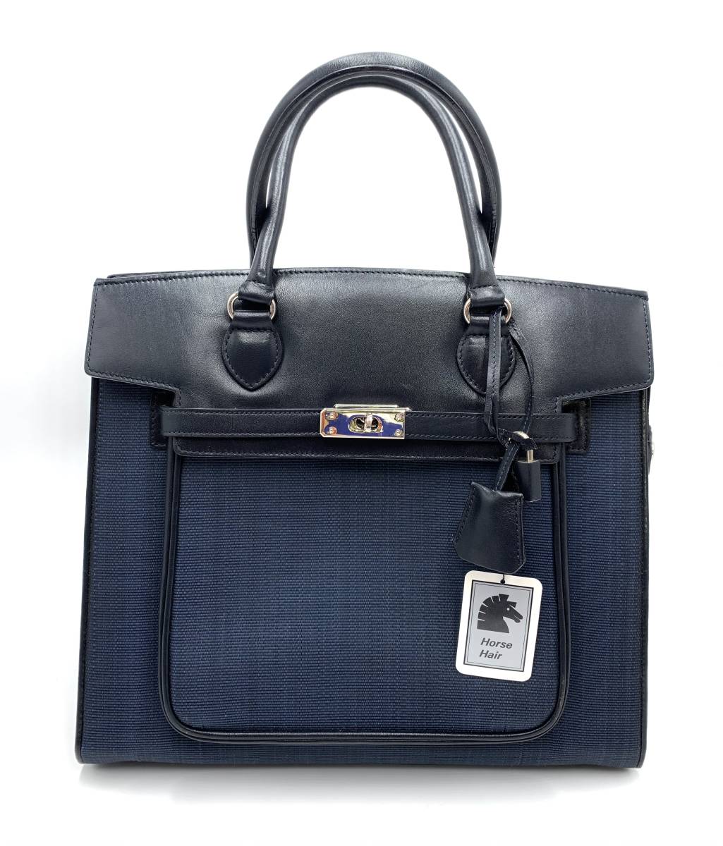 sanpo サンポー ホースヘアー ハンドバッグ拍卖