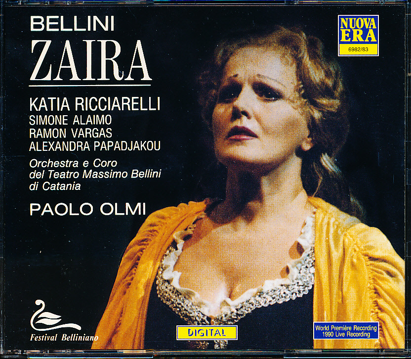 NUOVA ERA ベルリーニ 歌劇「ザイーラ」 オルミ 2CD拍卖