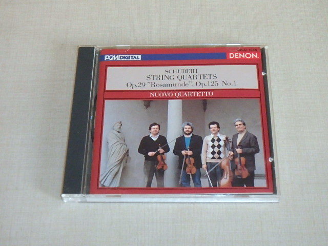 シューベルト:弦楽四重奏曲全集1 / ヌオーヴォ・カルテット(NUOVO QUARTETTO) / CD 拍卖