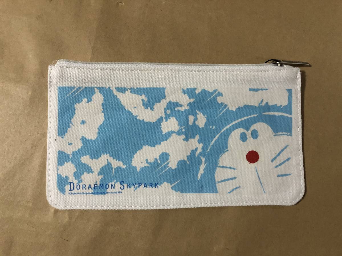 【同梱不可!】ドラえもん スカイパーク ポーチ 長 日本製 ※汚れあり拍卖