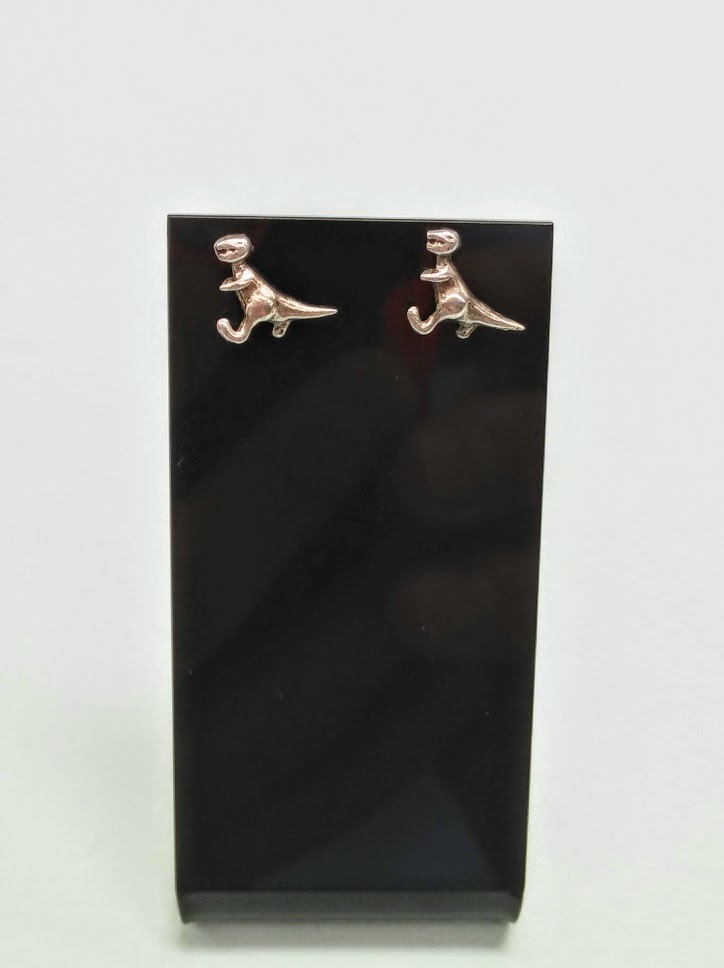 *★ 恐竜 ピアス SILVER 925 T レックス ティラノサウルス‥★拍卖