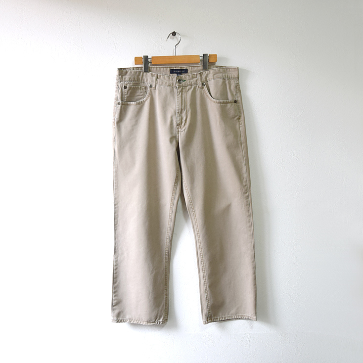 【送料無料】トミーヒルフィガー コットンパンツ W36程度 TOMMY HILFIGER EZ0051拍卖