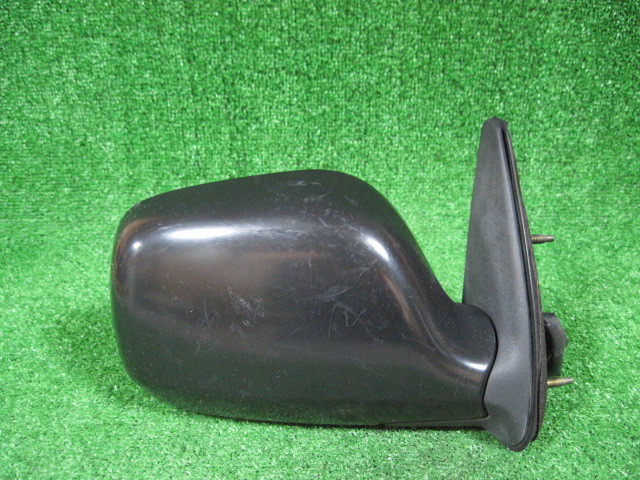 トヨタ ラウム EXZ15 / EXZ10 ドアミラー 右 中古 標準黒 3ピン 手動可倒式 210410拍卖