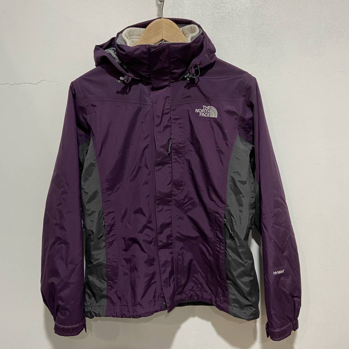 ☆送料無料☆THE NORTH FACE☆HYVENT☆インナーフリースジャケット付きマウンテンパーカー☆S☆c21☆拍卖