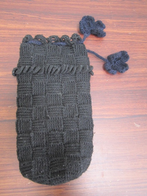 クロッシェ ペットボトルキーパー 500ml ホルダー 水筒 魔法瓶 四つ葉のクローバー シャムロック ハンドメイド かぎ針編み レース拍卖