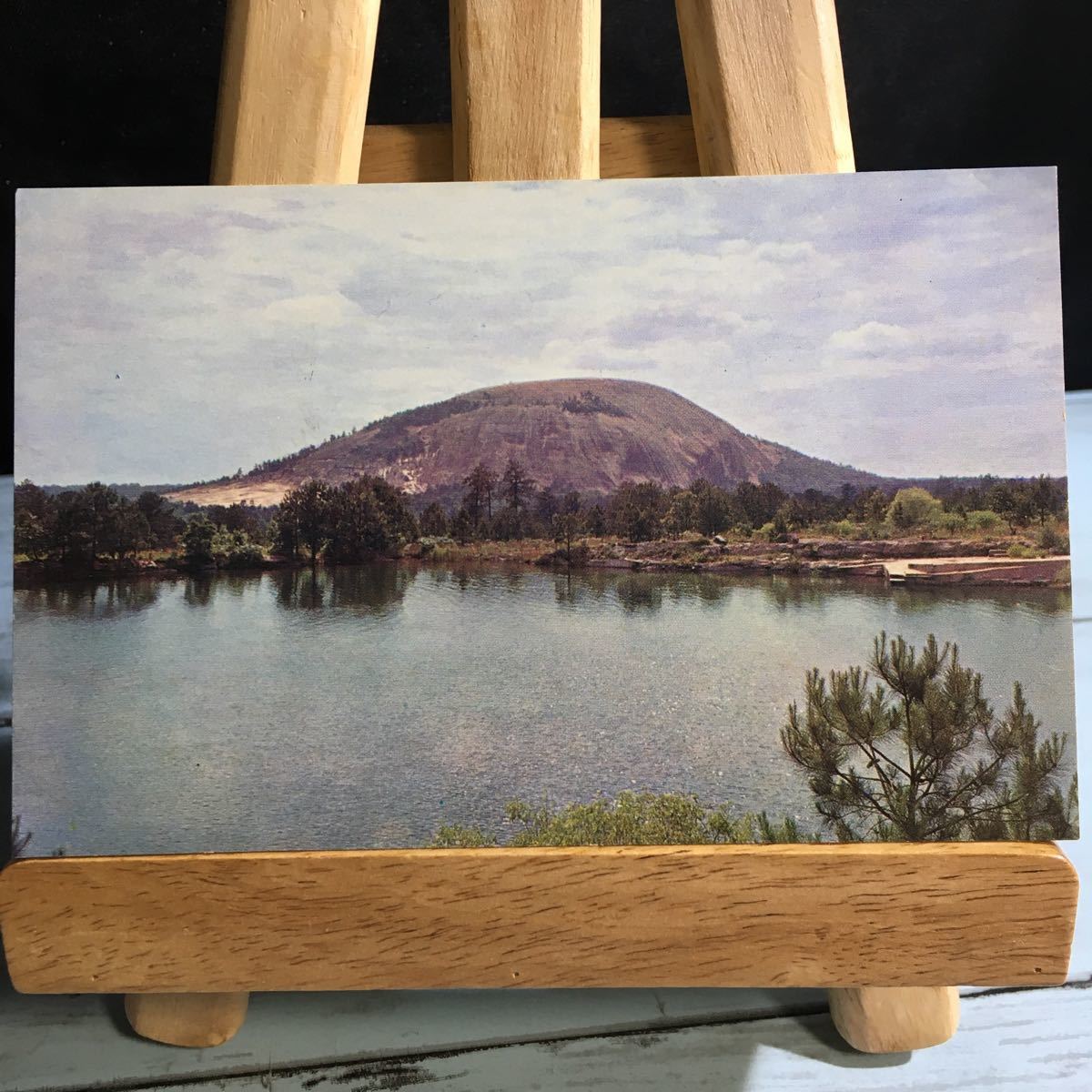 ☆絵葉書 絵はがき 古い絵葉書 古いハガキ ポストカード アトランタからのストーンマウンテン16マイル ガストーンマウンテン(1494)拍卖