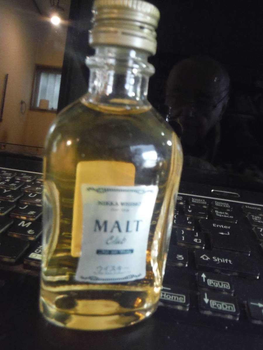 ニッカ Nikka Whisky Malt Club ミニ 50ml 未開封 拍卖