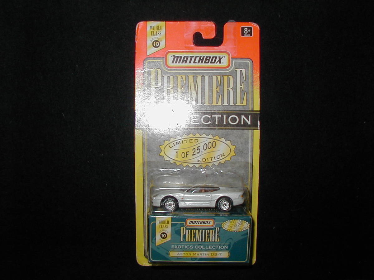 MATCHBOX PREMIERE マッチボックス プレミア アストン マーティン DB-7 25000個限定 ASTON MATIN DB7 ブリスター未開封 アストン マーチン拍卖