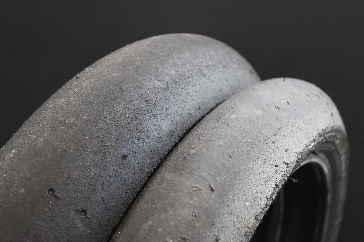 ブリジストン製V02F,R スリックタイヤセット 90/580-17 120/60-17!GP3 GSX-R125 CBR拍卖