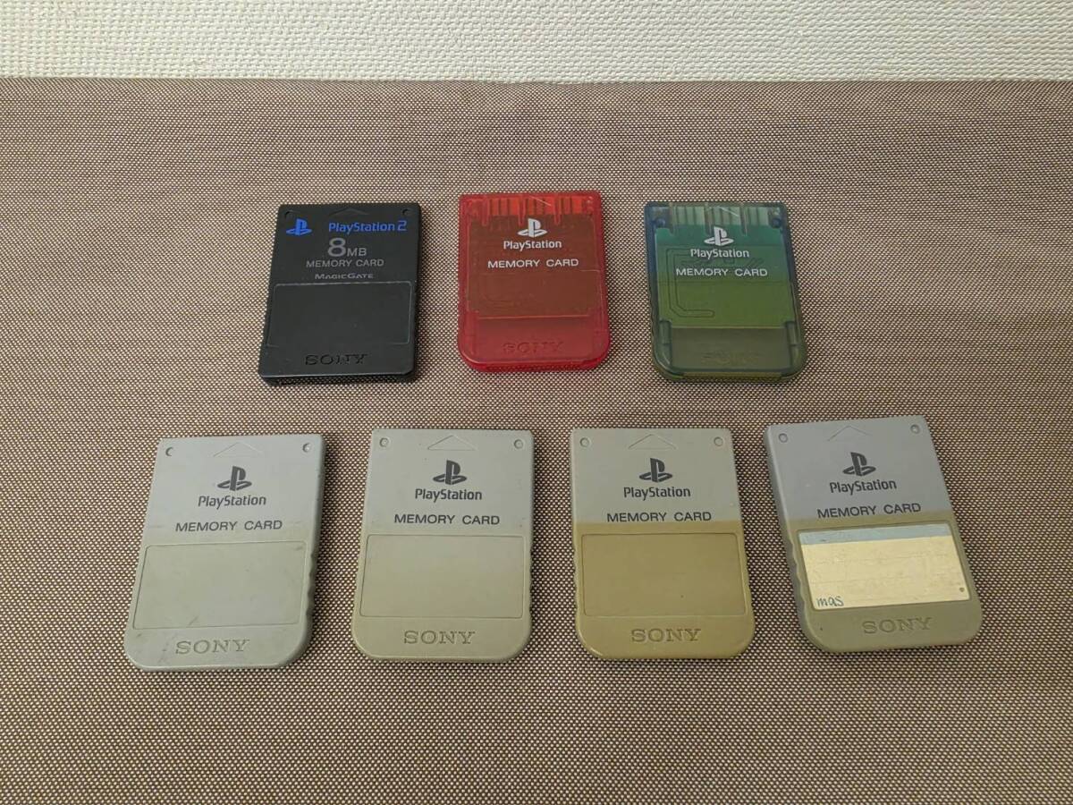 ジャンク 動作未確認 SONY PS メモリーカード まとめ 拍卖