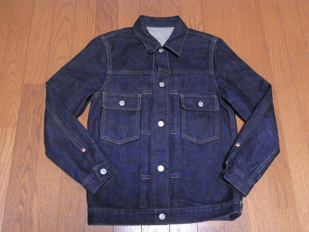 264-22/濃紺/DENIME/ドゥニーム/DM18WN12 M003/2nd/セカンド/デニムジャケット/ジージャン/36拍卖