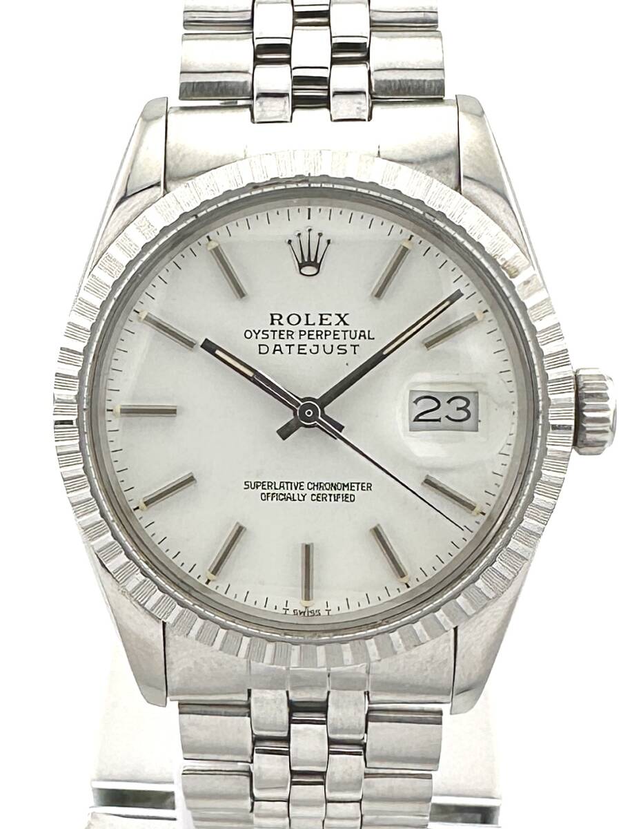 ROLEX ロレックス 16030 デイトジャスト 白文字盤 89番台 1985年製 自動巻き 時計拍卖