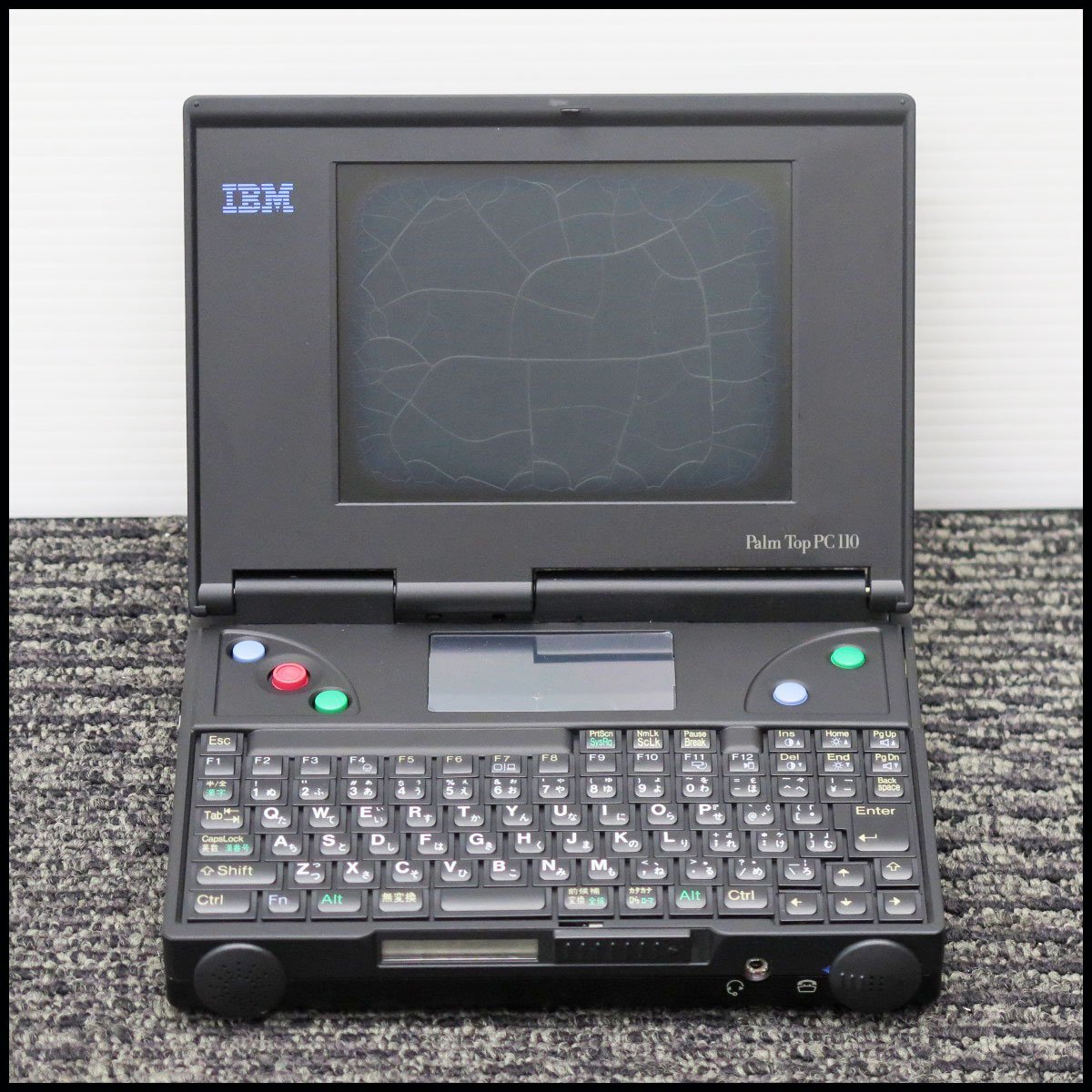 N308) IBM Palm Top PC110 Type 2431-YDW パームトップ 超小型パーソナルコンピュータ 【ジャンク品】 ウルトラマンPC ミニPC ノートPC拍卖