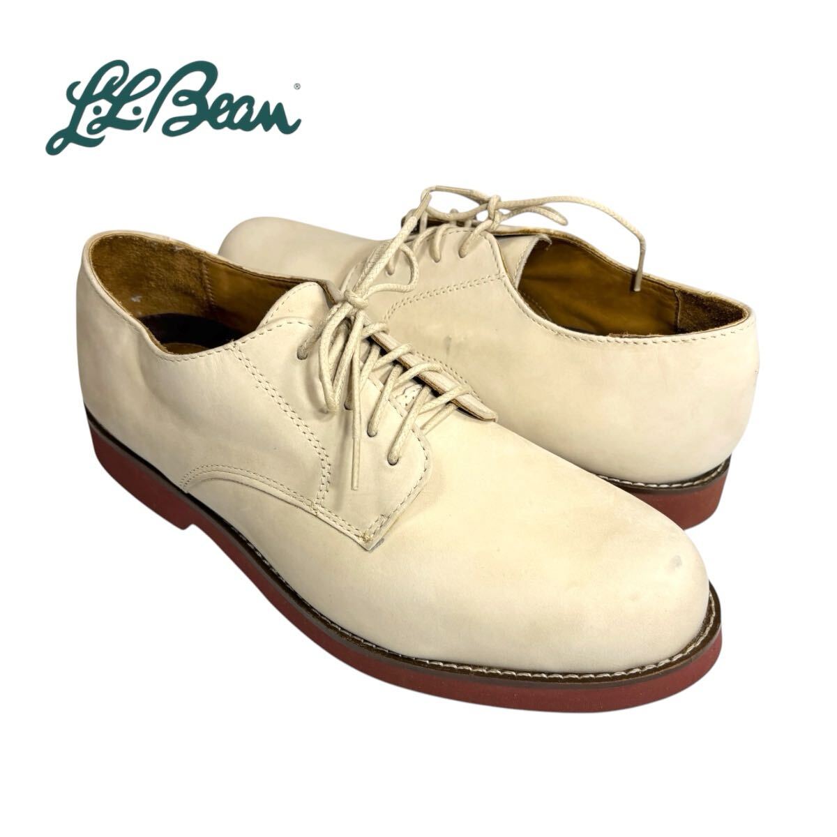 90s 00s L.L.BEAN WHITE BUCKS エルエルビーン ホワイトバックス プレーントゥ Walk-Over USA ビンテージ拍卖