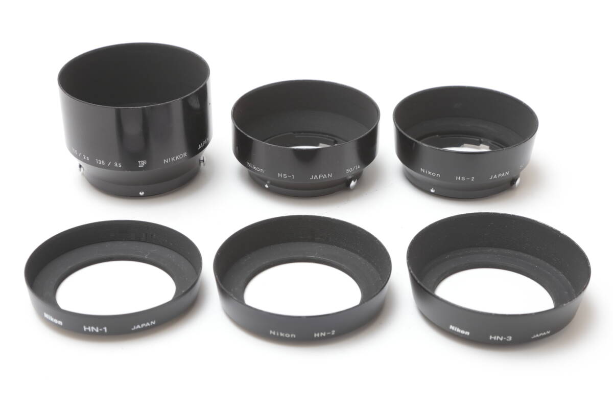 Nikon ニコン メタルフード 6点 中古品拍卖
