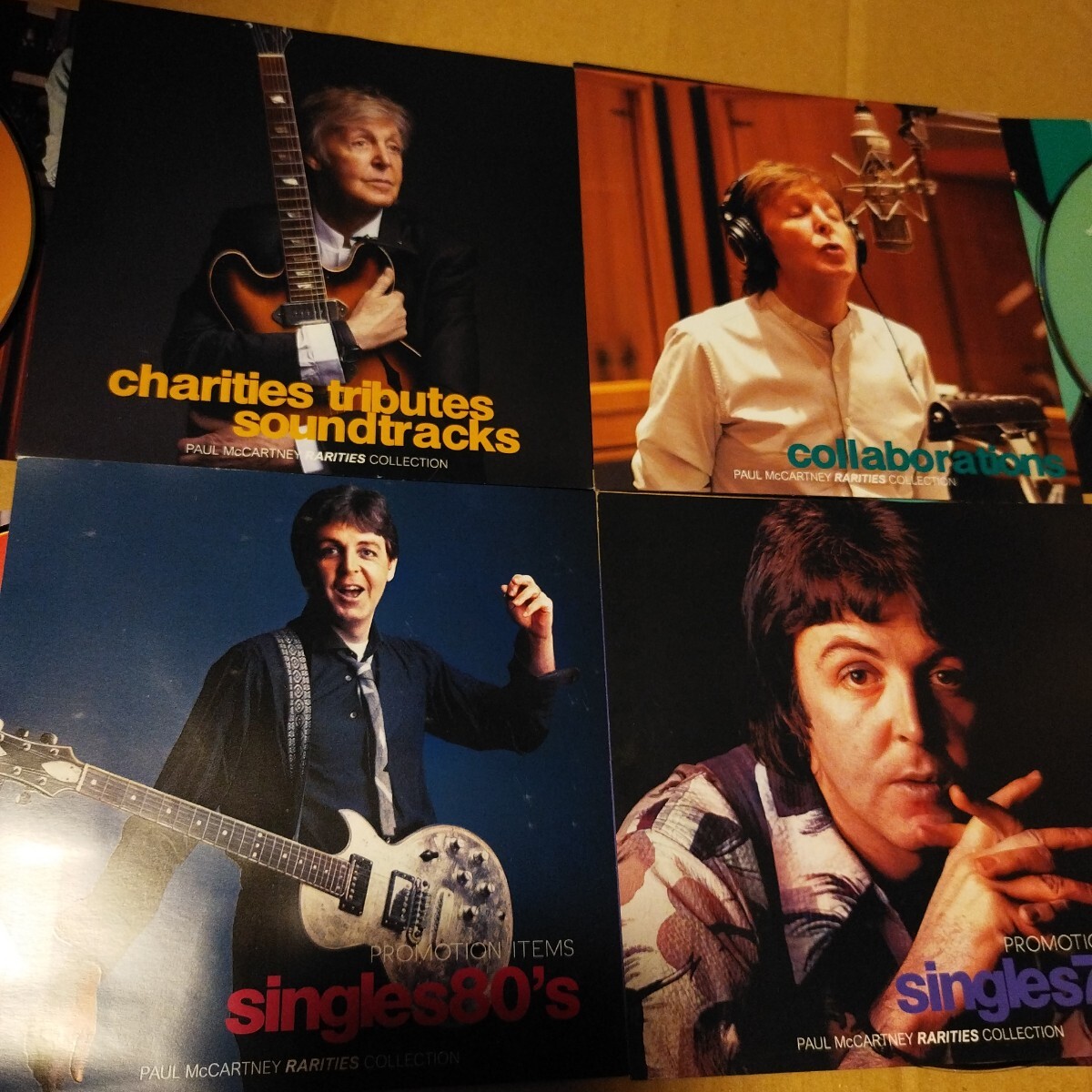 Paul McCartney Charities Collaboration The Rarities Collection 70's 80's ビートルズ The Beatles 4タイトル 新品輸入プレス8CD拍卖
