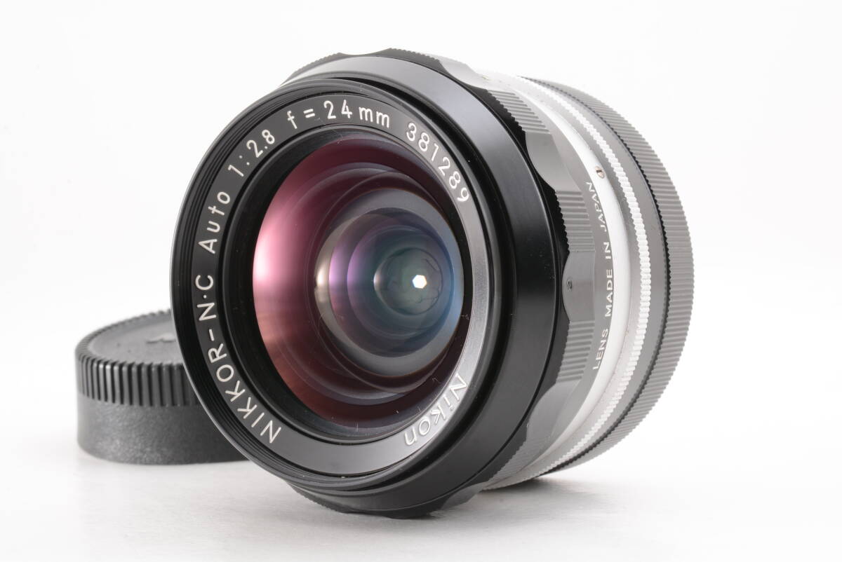 ニコン Nikon NIKKOR-N.C Auto 24mm f2.8 MF 一眼カメラレンズ 管F2816拍卖