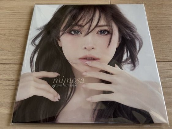 浜崎あゆみ アナログ盤「mimosa」レコード ドラマ「続・続・最後から二番目の恋」主題歌拍卖