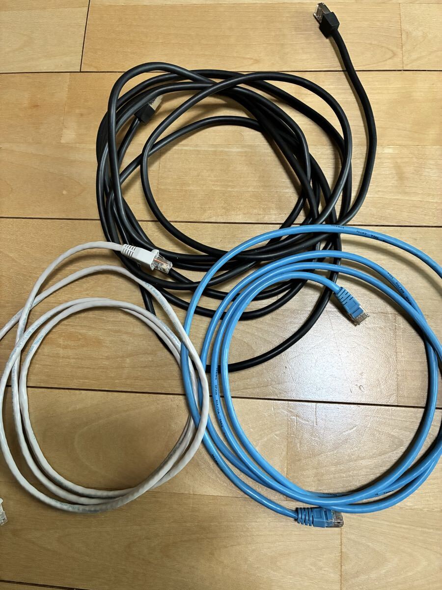 LANケーブル 3本セット CAT5 他拍卖