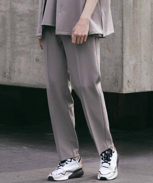 ATTACHMENT アタッチメント WYM EASY STRAIGHT SLACKS イージーストレートスラックスパンツ S 送料230円〜 カズユキクマガイ グレー ウィム拍卖