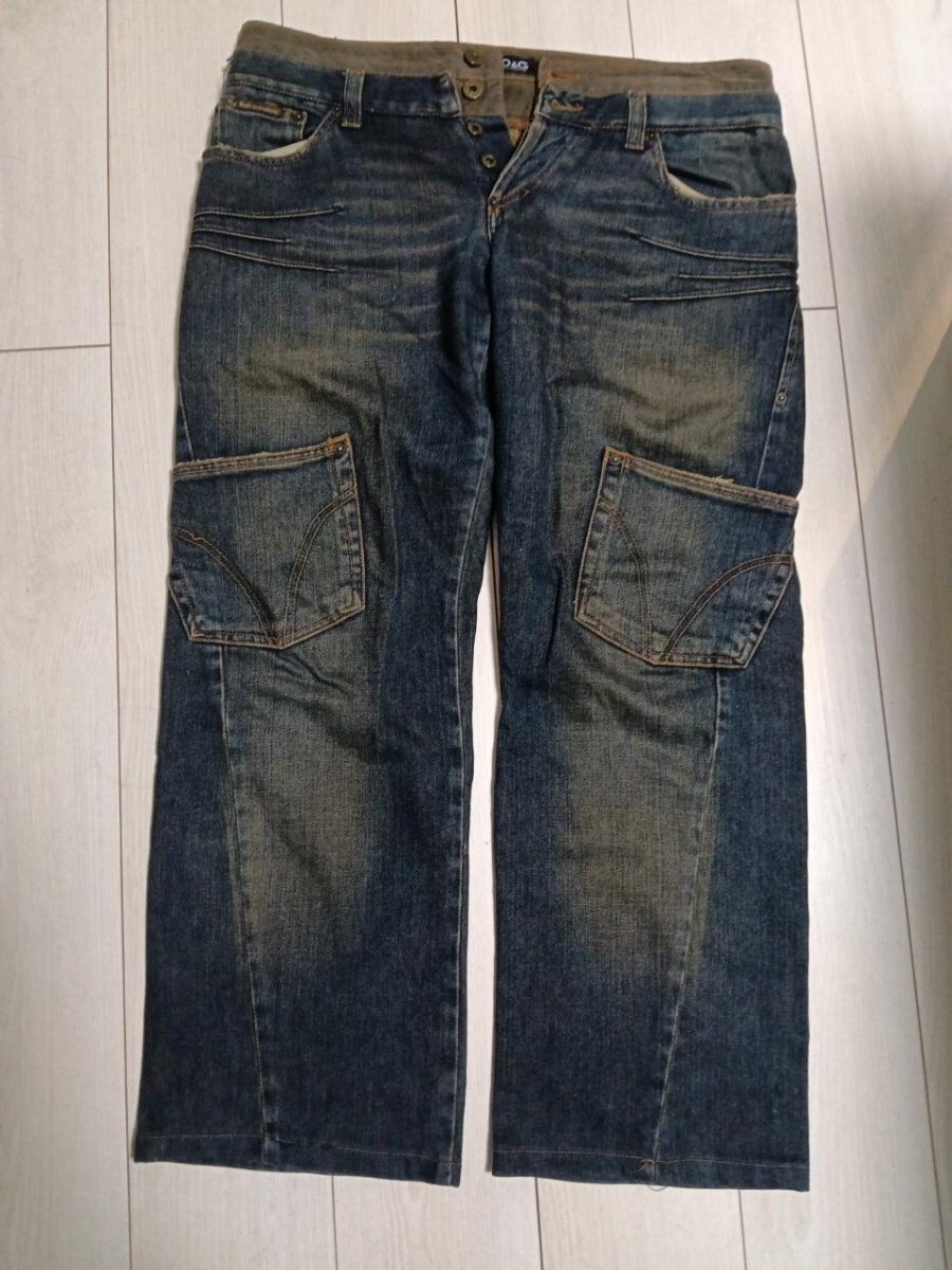 2【美品】DOLCE&GABBANA ドルチェアンドガッバーナ ジーンズ デニムパンツ拍卖