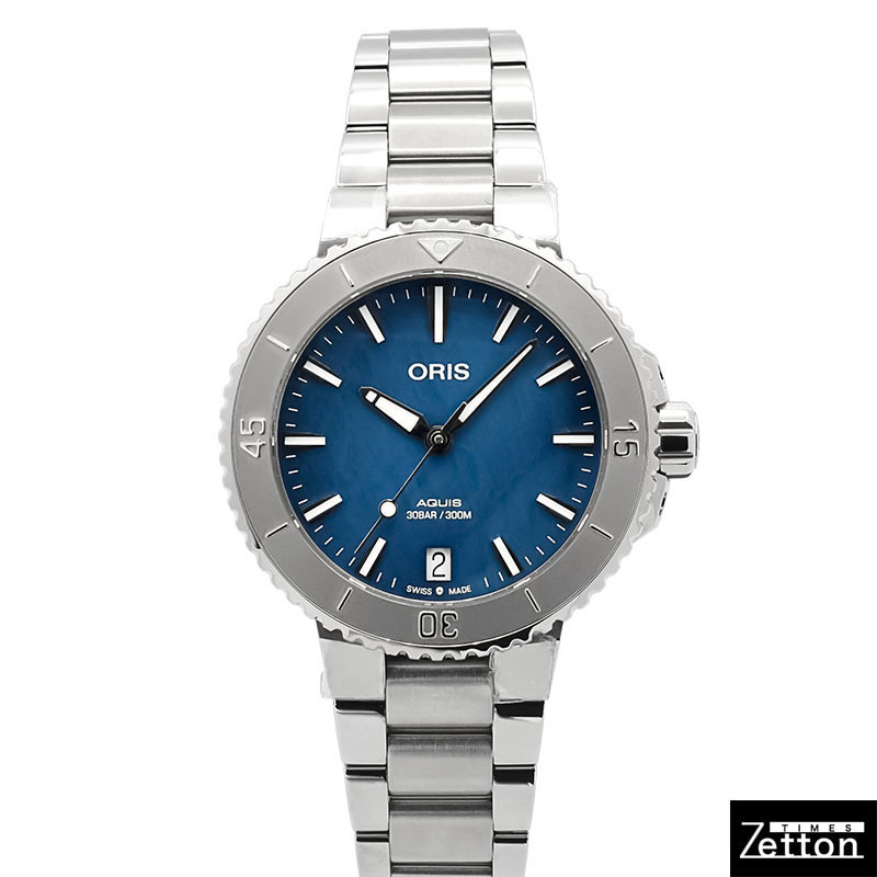 【新品】オリス ORIS アクイス デイト 733 7770 4155M メンズ拍卖