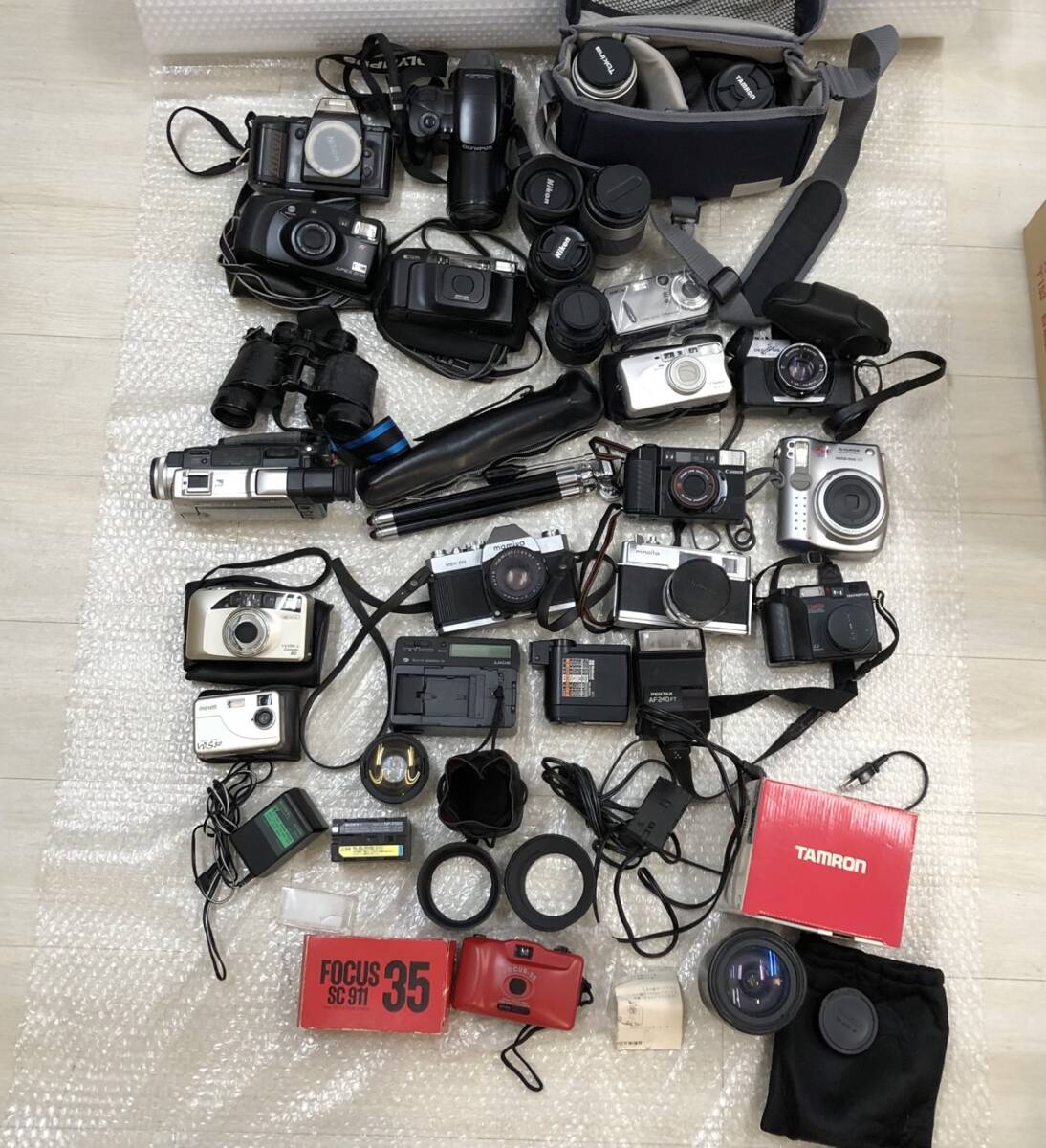 ic72171 カメラ デジカメ フィルム コンデジ レンズ カメラパーツ レンズ おまとめ 動作未確認 Sony ミノルタ キャノン他拍卖