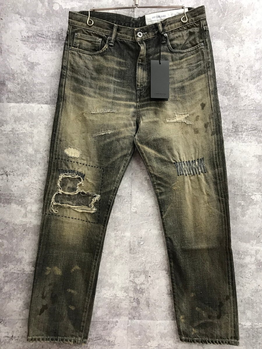 NEIGHBORHOOD 25SS SAVAGE DENIM DP MID PANTS ネイバーフッド サベージ デニムパンツ【F1168-004】拍卖