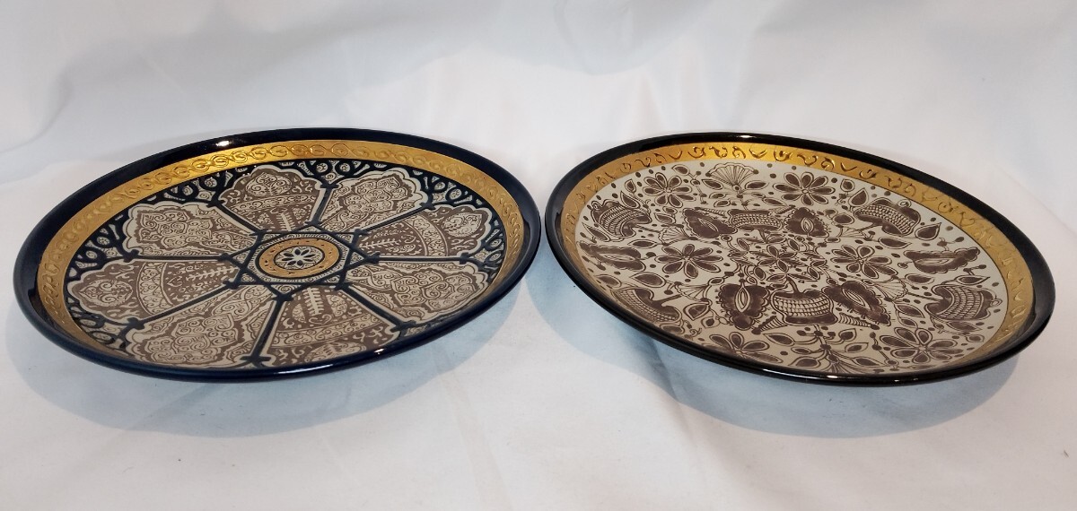 Eclectique kai kai エクレクティック カイカイ ペア 2皿セット 23cm 拍卖
