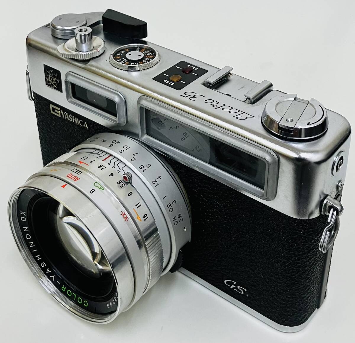 ★ フィルムカメラ ヤシカ レンジファインダー ★ YASHICA GS Electro35 No.00719590 ★ レンズ部分 COLOR-YASHINON DX 1:1.7 f=45㎜ ★拍卖