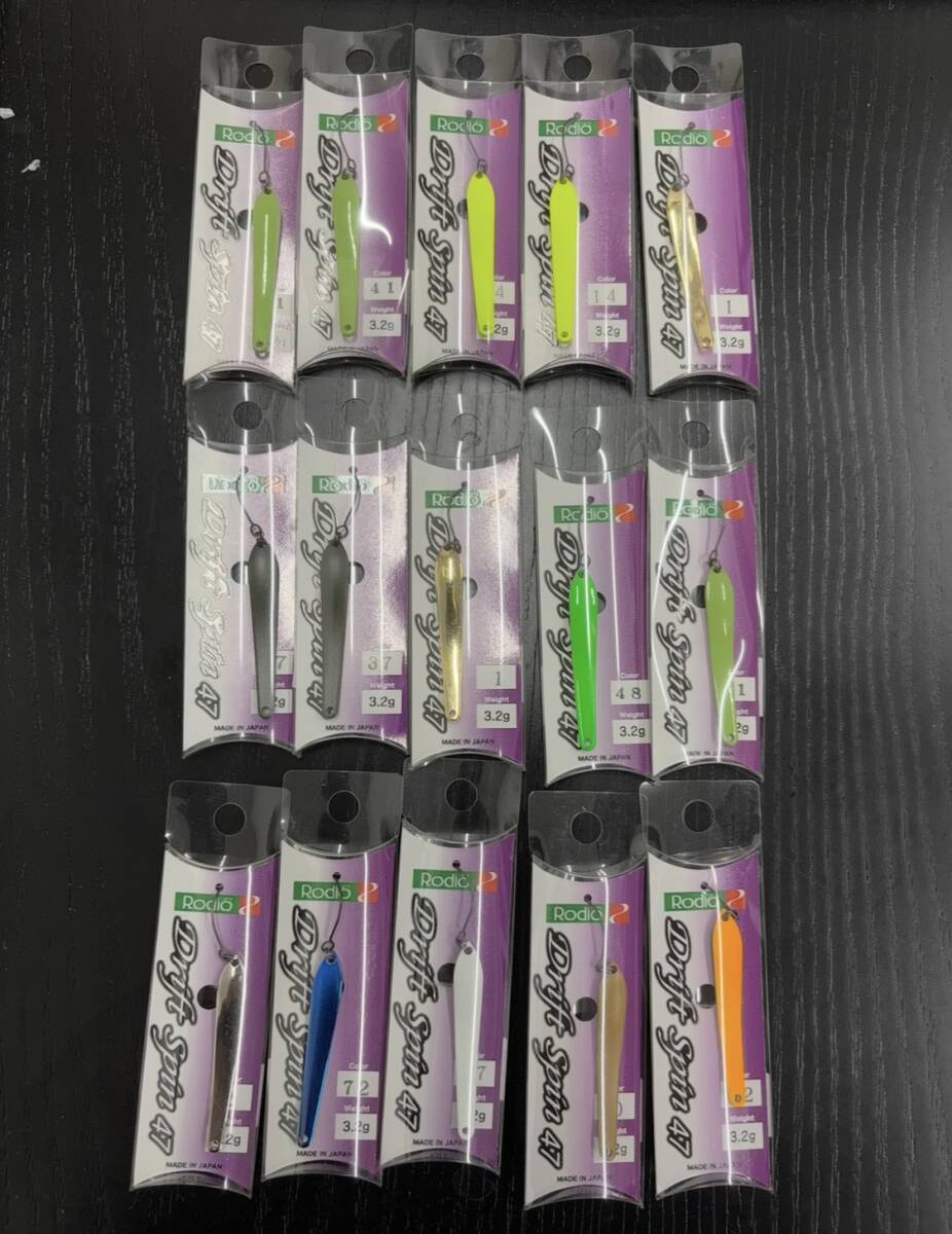 未使用 Rodiocraft ロデオクラフト DriftSpin ドリフトスピン 47 3.2g 15個セット【店頭受取は送料無料】拍卖