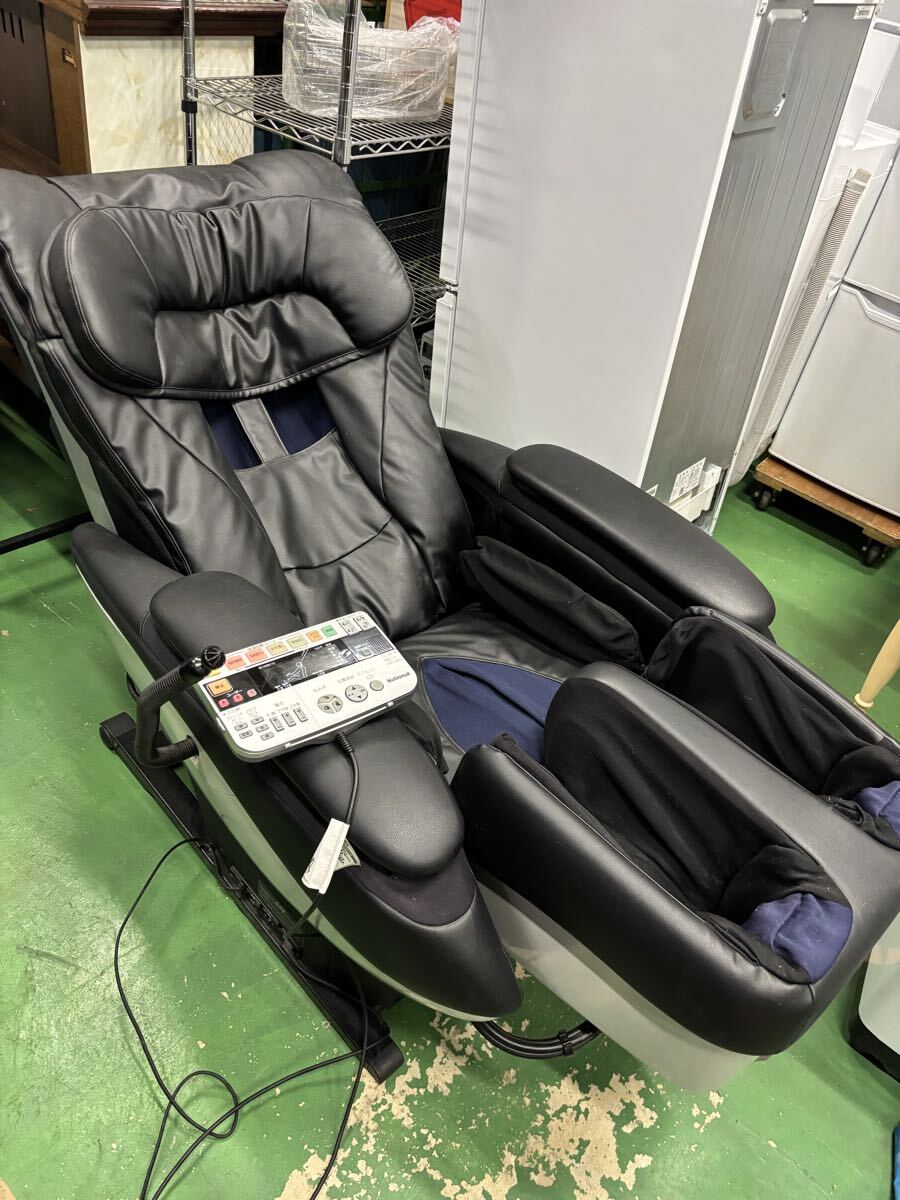 ◯ジ家E802 マッサージチェア EP351 National リアルプロX ブラック 家庭用 指圧 もみほぐし バイブ リラックス 長野県長野市拍卖