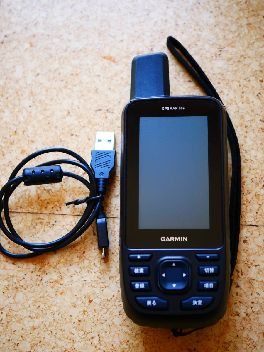 中古美品 Garmin GPSMAP 66s 日本語化済み 2026年3月版 OpenStreetMap入り拍卖