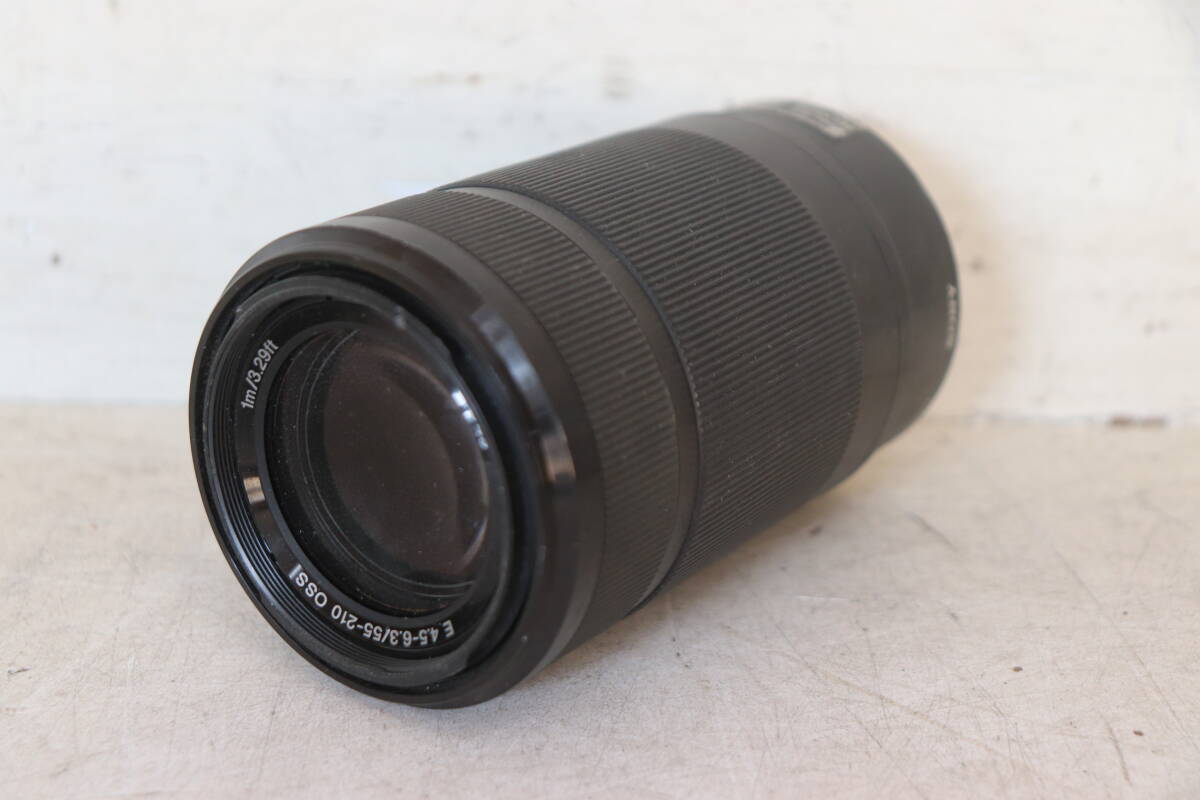 Y06/973 Sony ソニー SEL55210 ミラーレス一眼 カメラ用 レンズ E 55-210mm f/4.5-6.3 OSS レンズのみ 動作未確認 ジャンク拍卖