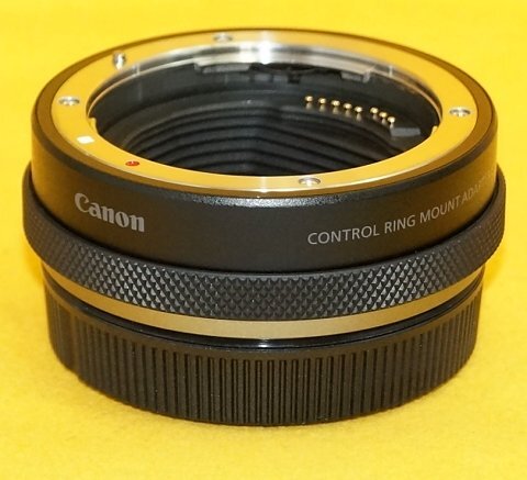 ★一発即決★EF-EOS R★キヤノン純正「EF→RF」コントロールリング付マウントアダプター★EF(-S)レンズを「EOS R シリーズ」で使用可能に★拍卖