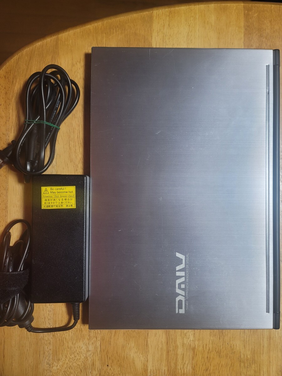 マウスコンピューター daiv ng5520 i7 9750h メモリ8gb ssd 256gb gtx1650搭載 ワケあり windows11拍卖