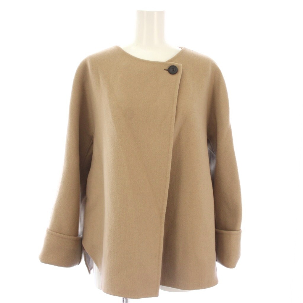 ジョンスメドレー JOHN SMEDLEY ショートコート アウター ウール 1 ベージュ A2783FJM002 /TK ■ECA003 レディース拍卖
