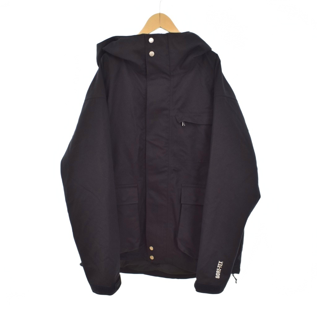 未使用品 ノンネイティブ nonnative 25AW EXPLORER JACKET N/P TWILL GORE-TEX 2L ジャケット マウンテンパーカー 3 黒 NN-J4715拍卖
