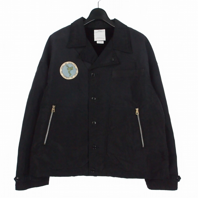 ビズビム VISVIM 23AW GAVIN JKT ジャケット ブルゾン 4 ブラック 黒 0123205013003 メンズ拍卖