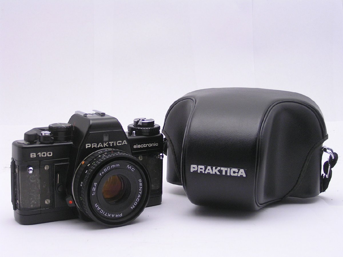 ★1円★ハローカメラ★1302 PRAKTICA B100 electronic No.4640818 PENTACON PRAKTICAR 1:2.4 f=50mm 難有り動作品拍卖